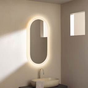 Varenna Stadium Illuminated Mirror
