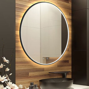 Brilliance Round Lighted Mirror