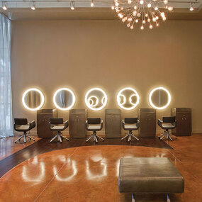 Eternity Round Lighted Mirror