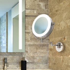 Charm Wall Mount Makeup Mirror