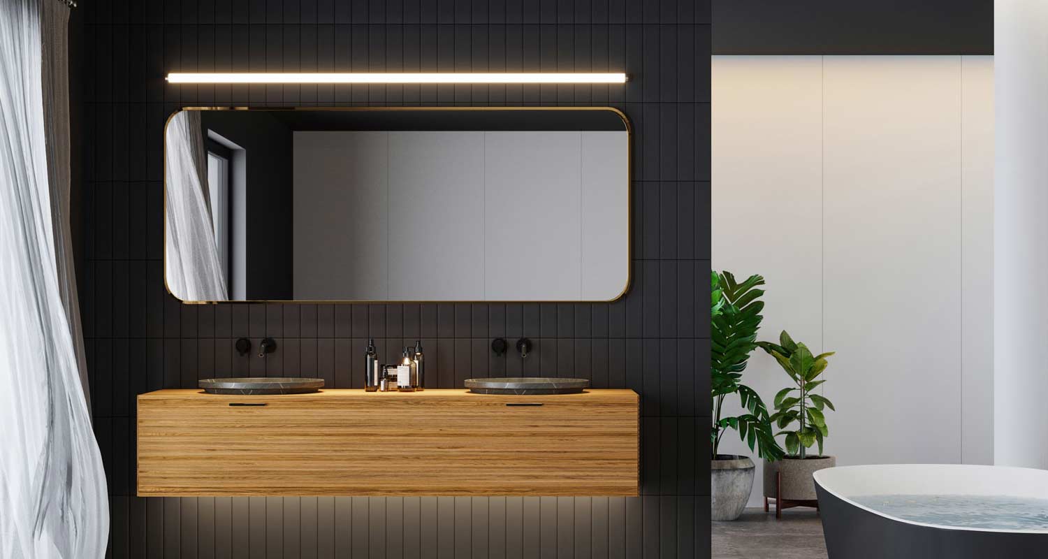 Pipeline 2 Vanity Center Feed by PureEdge Lighting