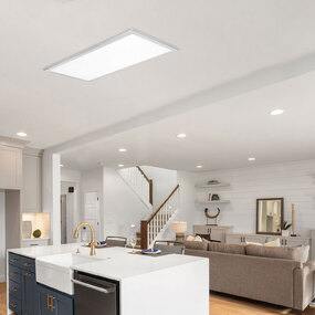 Lugano 48x24 Color-Select Ceiling Flush Mount